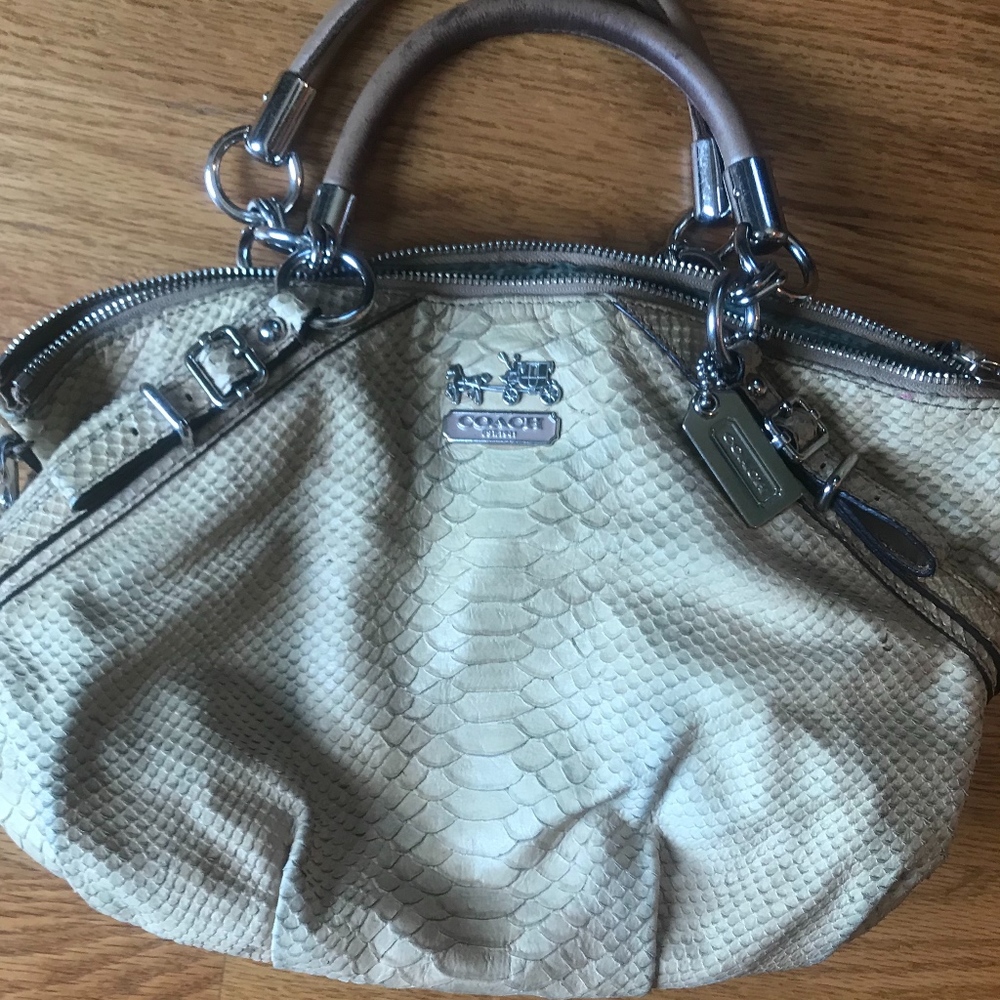 Crocodile Coach Bag